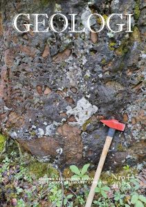 Geologi-lehden 4-5/2025 kansi, lehden teemana kriittiset raaka-aineet.