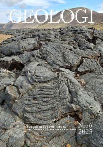 Geologi-lehden 6/2025 kansi